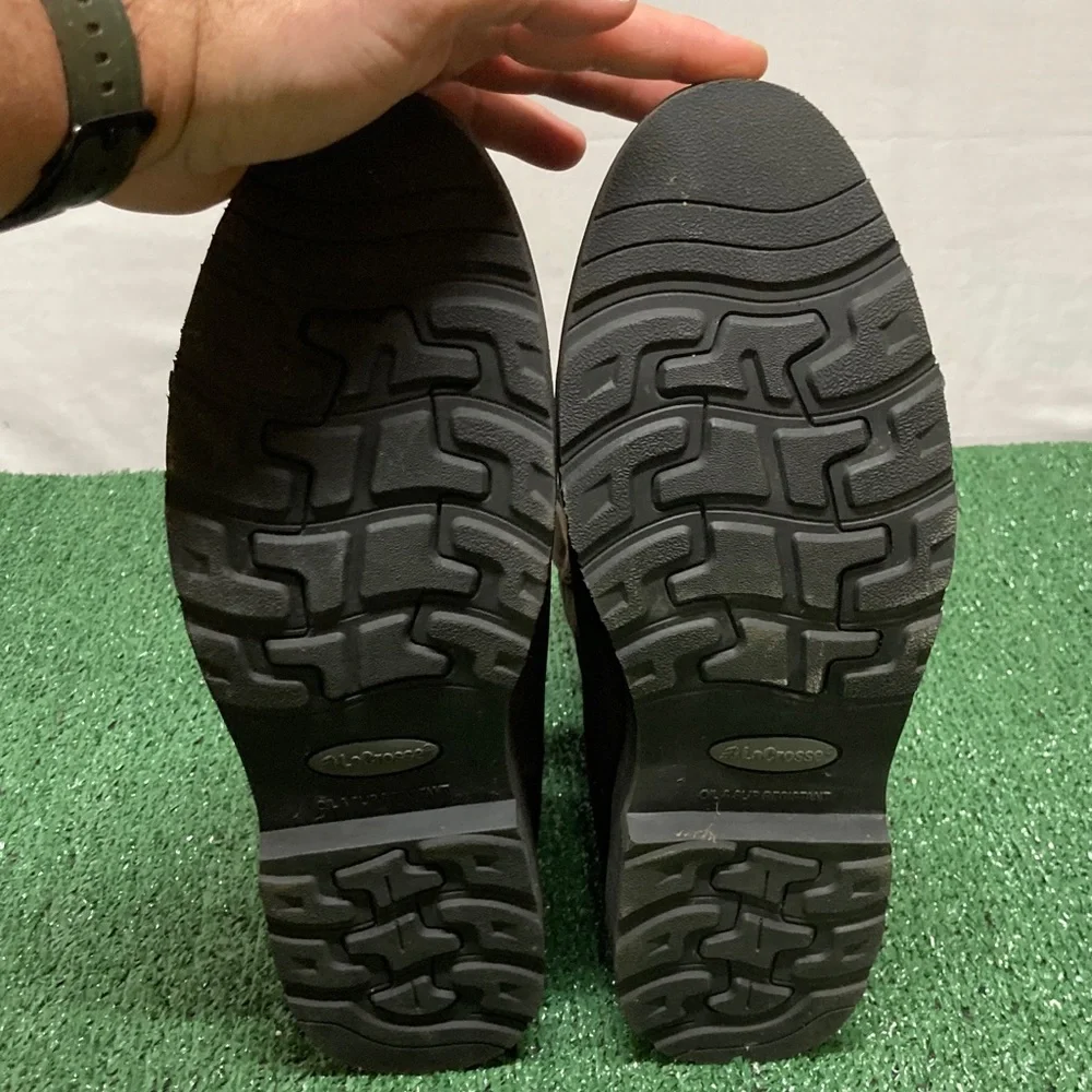 LaCrosse Men's Brown and Black boots size 13 (OKPM-02-034)
